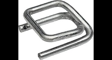 1000 stuks - Metalen gespen B4 13mm - voor omsnoeringsband