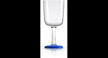 Palm - Wijn glas - Onbreekbaar Tritan - donker blauw - 1 stuks