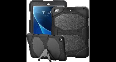 Hoes geschikt voor Samsung Galaxy Tab A 10.1 2016 - Ingebouwde Screenprotector - Robuuste Armor Case Hoes