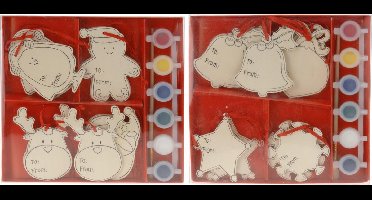 3 stuks! Decoset hanger diy figuur s12 Nampook