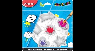 Maped Color'Peps verfpalet met 6 vakken, ophangetui met 1 stuk