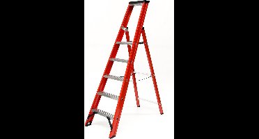 Kelfort Plateautrap Magnus, met beugel, 1x5 treden (Prijs per stuk)