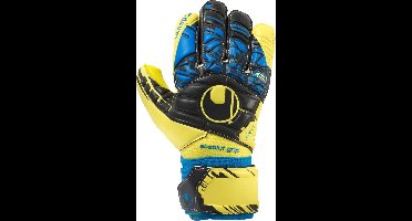 Uhlsport Speed Up Absolutgrip HN  Keepershandschoenen - Unisex - geel/zwart/blauw Maat 10 1/2