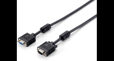 Equip 118805 VGA kabel 15 meter VGA (D-Sub) Zwart