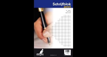 Kangaro schrijfblok - A4 - ruit 5mm - 60 grams - 100 vel - K-5514