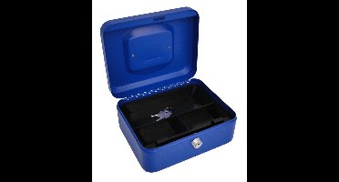 Geldkist Pavo 200x160x90mm blauw