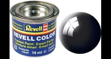 Revell verf voor modelbouw glanzend zwart nr 7