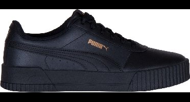 PUMA Carina L Sneakers Dames - Puma Black-Puma Black-Puma Team Gold