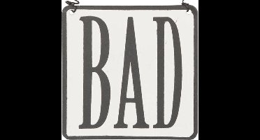 BMPdesign tekstbord: BAD