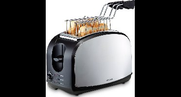 Trisa Crispy Snack Broodrooster RVS/Zwart