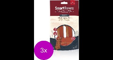 Smartbones Classic Bone Chews Rund - Hondensnacks - 3 x Medium