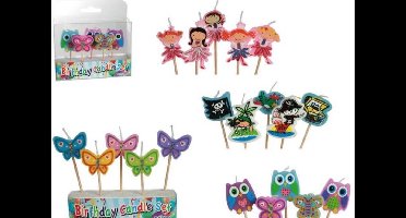 Taartkaarsjes - 5st. - Willekeurig geleverd