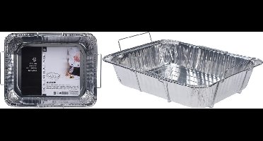 Schaal Aluminium met Metalen rek