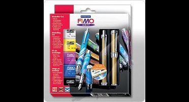 Fimo set met balpen en vulpen