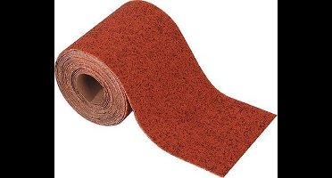 wolfcraft - Schuurpapierrol voor hout/metaal, 5 m x 115 mm, korrel 120 - 1774000