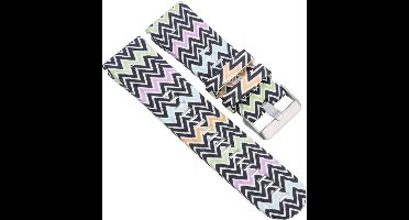 Just in Case Siliconen bandje - Universeel 26mm - Bonte Kleuren