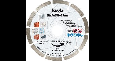 KWB Kraftixx Diamantschijf - 115 mm 7961-70