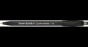 Papermate - Balpen Comfortmate - zwart - M - 3 stuk