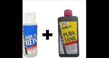 Yachticon Pura Tank Watertankreiniger 500 ml en Aqua Rein zonder chloor 100 ml
