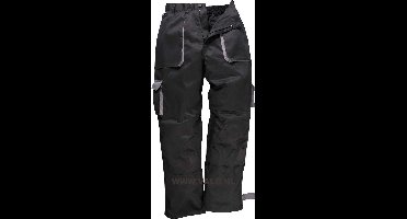 Portwest Portwest Texo Contrast Broek TX11 - Zwart - L