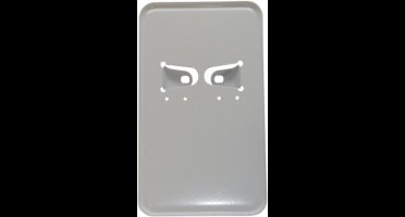 Vwp Kentekenplaathouder 100 X 175 Mm Chroom Wit