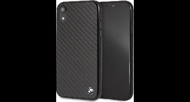 iPhone XR hoesje - BMW - Zwart - Carbon
