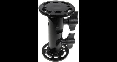 Pedestal mount 4", round mounting base