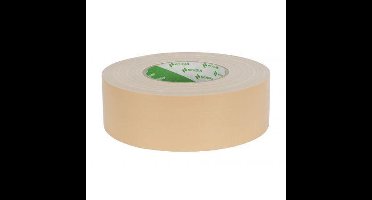 Nichiban® Duct Tape 50mm breed x 50mtr lang - Beige - 1 rol - Met de Hand Scheurbaar - Podiumtape - Gaffa Tape - Japanse Topkwaliteit -(021.0186)