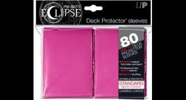 Standard Sleeves - Pro Matte Eclipse Pink (80) d8