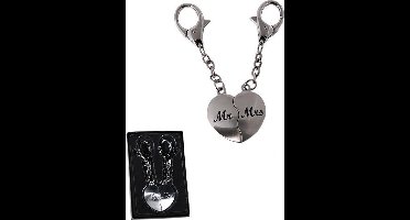Broken heart Mr & Mrs sleutelhangers