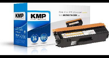 KMP Compatibel Toner B-T38 vervangt Brother TN-325BK, TN325BK Zwart