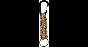 Paracord Sleutelhanger Desert Camo - Karabijn