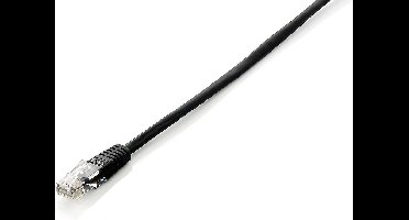 Equip Patchkabel (Cat6 U/UTP 2xRJ45 ECO polybag 0,25 m) zwart