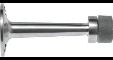 Protect-It deurstopper schroefbaar / type: shuttle chroom satin d36 x h75 1 st.