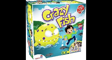 Asmodee Crazy Fish! - Spel voor 2 tot 4 spelers - Beweeg en ontloop de vis