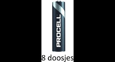 8x  Procell Alkaline AAA/LR03 10 pack -