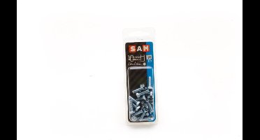Sam Tapbout met moer M5 16mm verzinkt 15 stuks