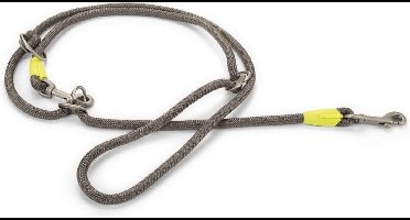 Beeztees Nylon Rond Dressuurlijn Nikra Lichtgrijs 200 cm x 10 mm