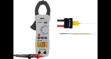 VOLTCRAFT VC-519 Stroomtang Digitaal CAT III 600 V Weergave (counts): 2000
