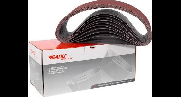 Schuurband linnen AO 75x533mm K080 per 10