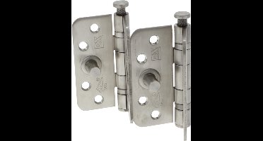 Starx Kogelscharnier Skg3 Ronde Hoek 89X89 Rvs