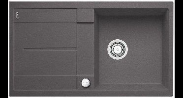 Blanco Spoelbak Metra 5S SGR rock grey auto.