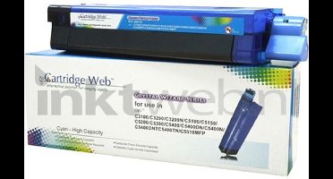 FLWR - Toner / C3xxx / C5xxx / Cyaan - Geschikt voor Oki