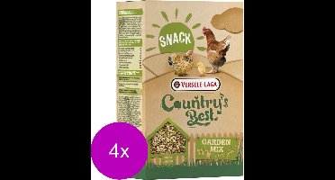 Versele-Laga Country`s Best Snack Garden Mix - Kippenvoer - 4 x 1 kg