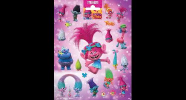 Dreamworks Trolls Stickers 1 Stickervel