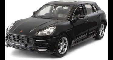 Bburago PORSCHE MACAN zwart schaalmodel 1:24