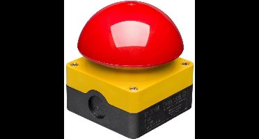 Eaton 229748 FAK-R/V/KC11/IY Voet- en slagdrukknop 230 V/AC 6 A 1x uit/aan Continu (Ø x h) 94 mm x 101 mm IP67 1 stuk(s