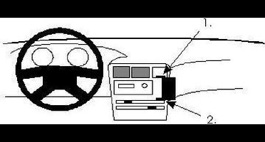 Brodit Proclip Angled Mount (851982)