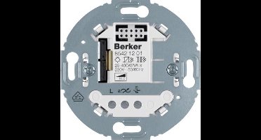 Berker 85421201 dimmer Monteerbaar Metallic