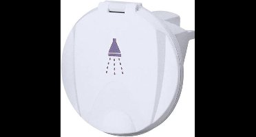 Nuova Rade Casusuitbreiding Wit For Shower Head Round